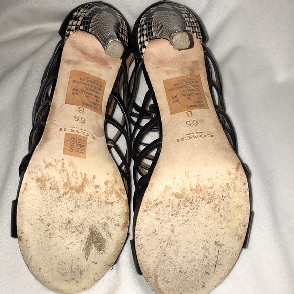 EUC COACH HEELS💎SUMMER IS COMING 👠💎💎 - Picture 3 of 5